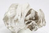 Gemmy, Colorless Calcite Crystal Cluster - Red Dome Mine #204667-1